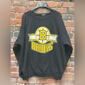 Boston Bruins Vintage 90s NHL Crewneck Sweatshirt Large